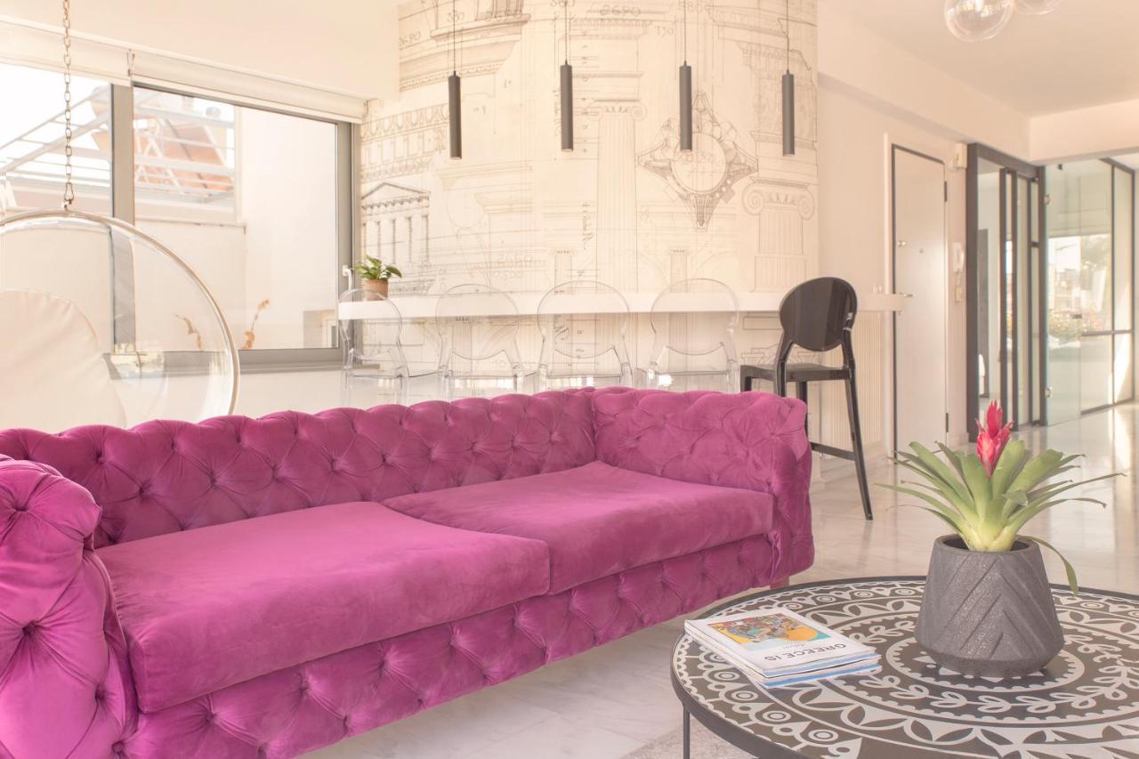Luxury Apartment Near Acropolis-Living Stone Gold เอเธนส์ ภายนอก รูปภาพ